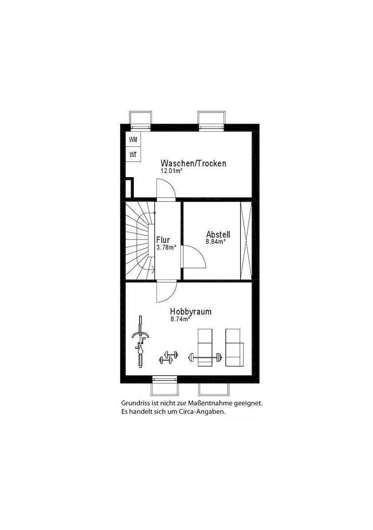 Grundriss Untergeschoss