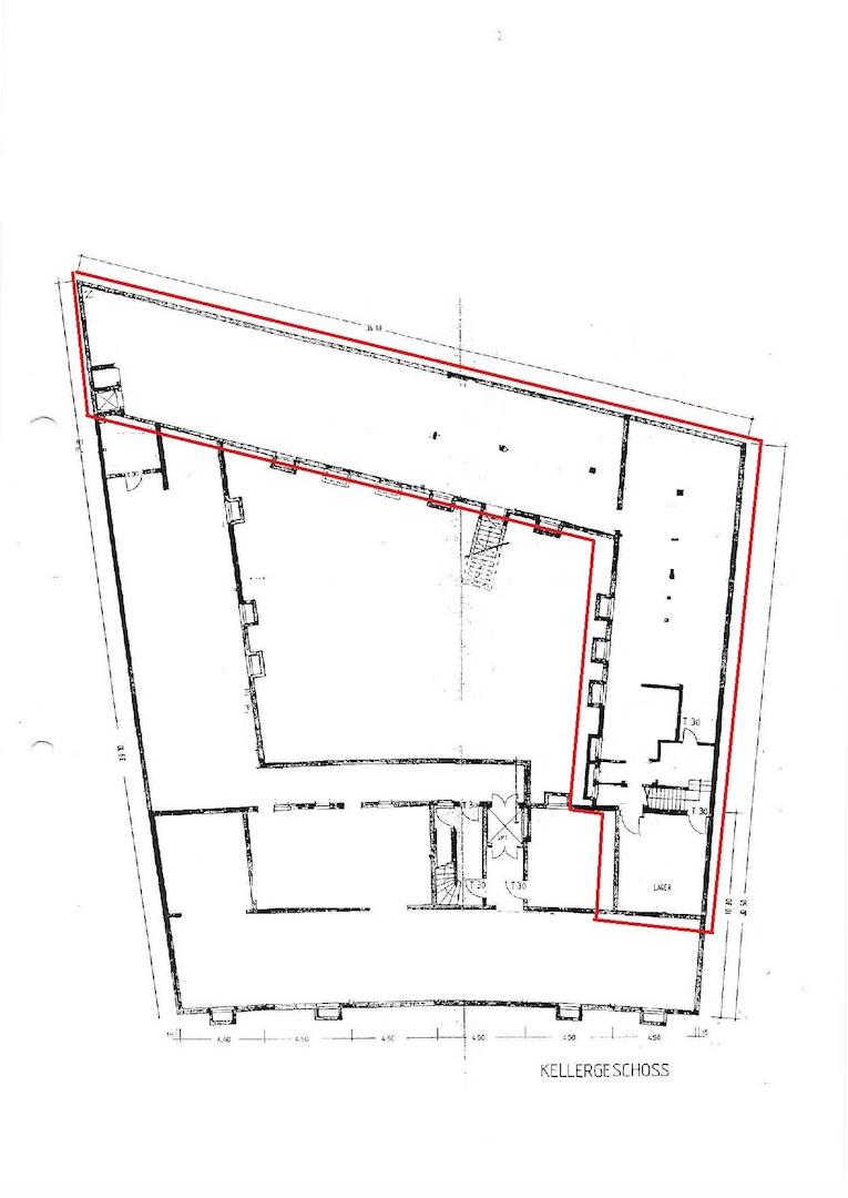 Grundriss Untergeschoss