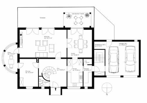 Grundriss Erdgeschoss