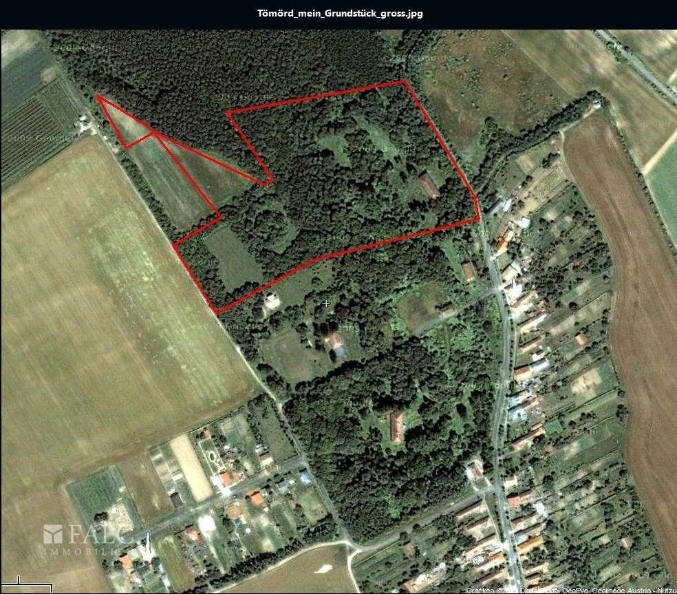 Chernel-Tömörd-Grundstücksgrenzen