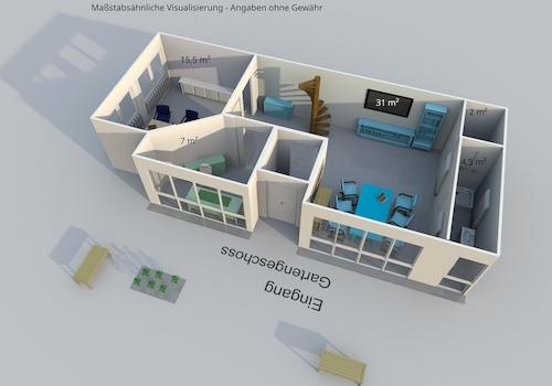Gartengeschoss 3D