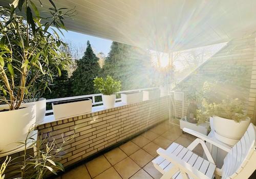 Sonnen-Untergang Loggia