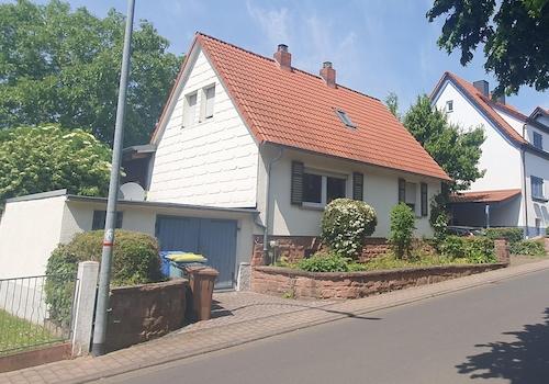 Seitliche Ansicht Haus 