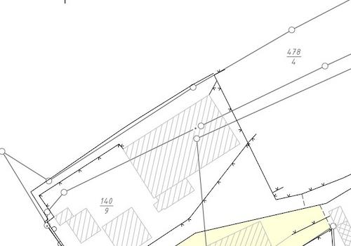 F2 im Plan Grundstück