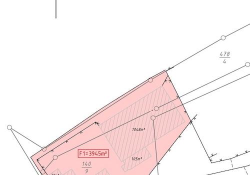 F1 im Plan Grundstück