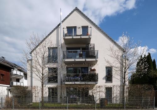 Attraktive moderne Hausansicht