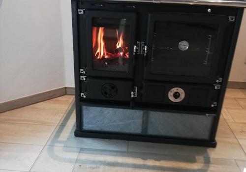 Wassergeführter Herd Neubau