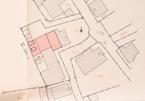 Plan: Lageplan 1:500