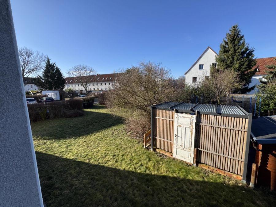 13 Blick aus Wohnküche Richtung Georg-Schwarz-Str. Zwenkau C16_7327