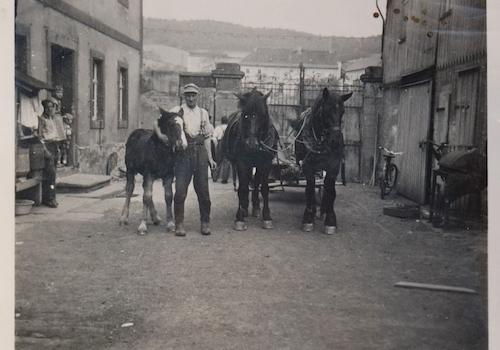 Hof Richtung Blauberg - vor 100 Jahren