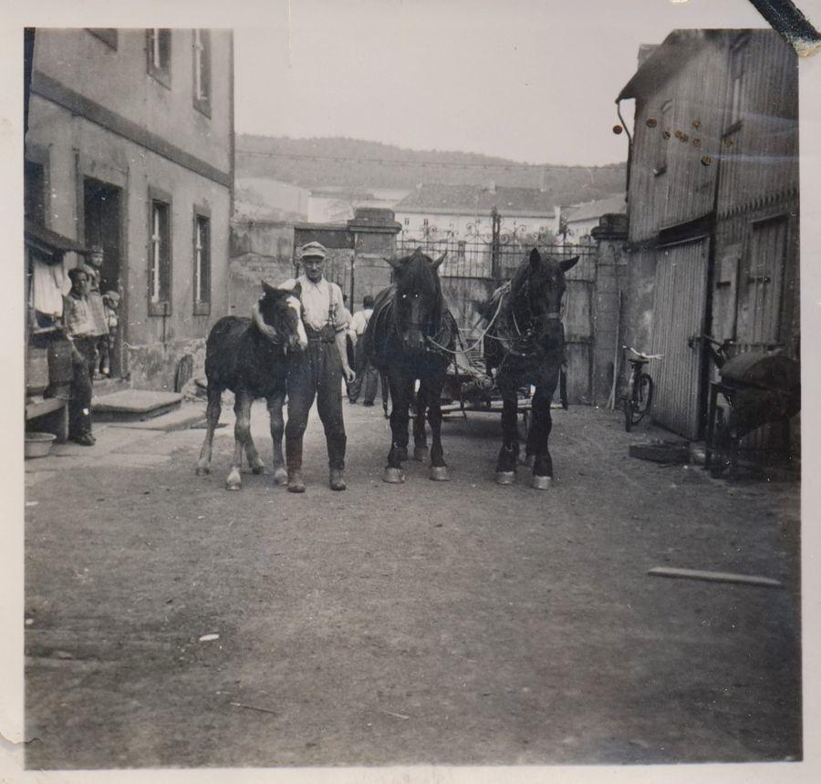 Hof Richtung Blauberg - vor 100 Jahren