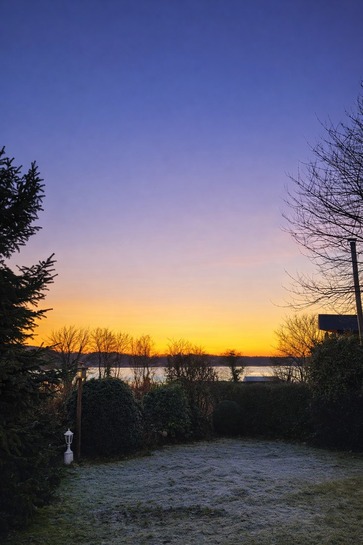 Winterliche Abendstimmung