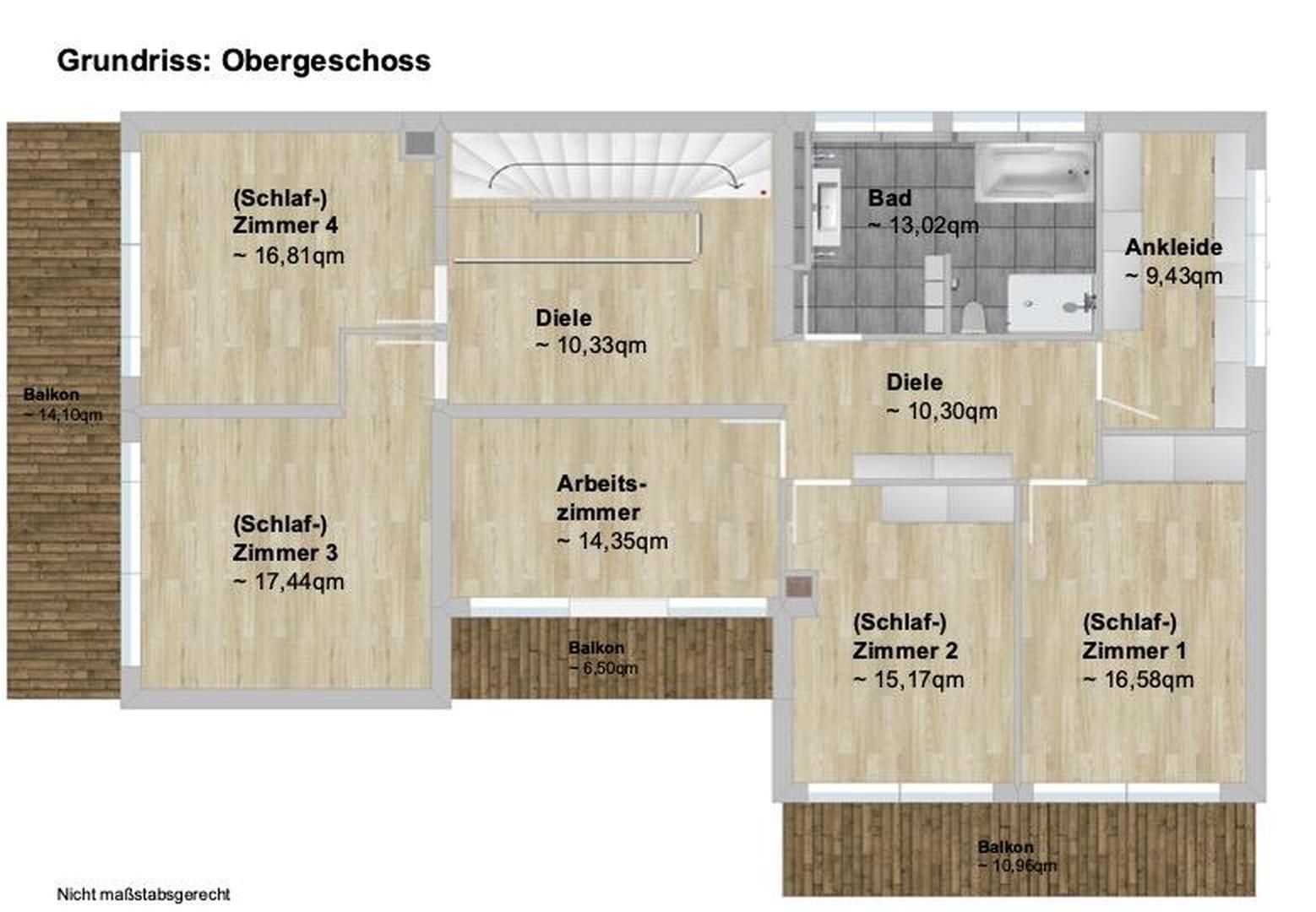 Grundriss OG