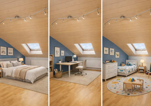 Schlafzimmer 2/Büro/Kind DG