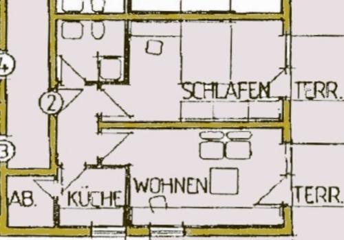 5270 . Wohnung Nr. 2 im Erdgeschoss