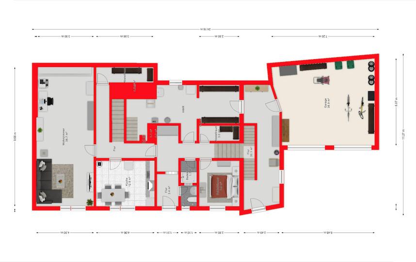 Grundriss EG