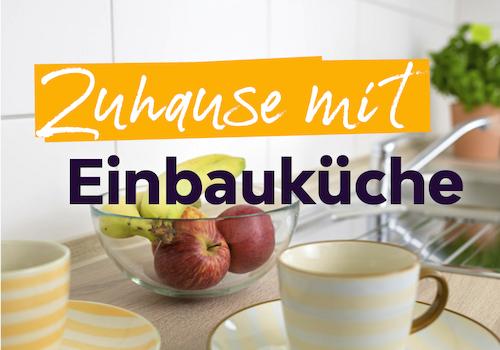 Zuhause mit heller Einbauküche