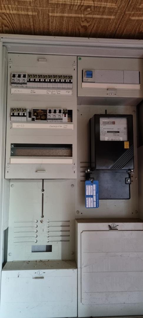 Wohnhaus Schaltkasten