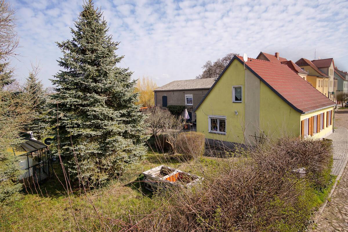 Seitenansicht von Oben