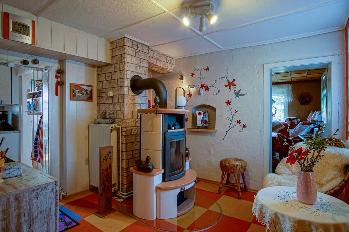 Diele Blick in Richtung Fernsehzimmer und Küche