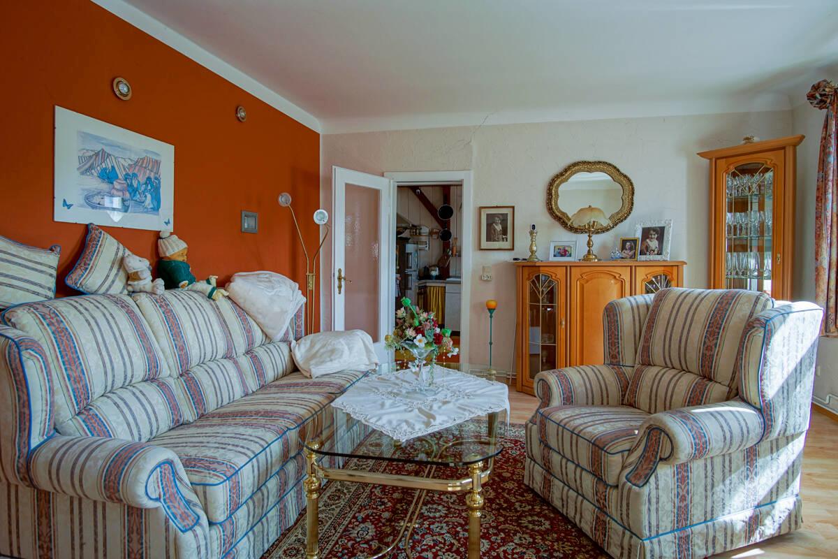 Wohnzimmer Blick in Richtung Küche