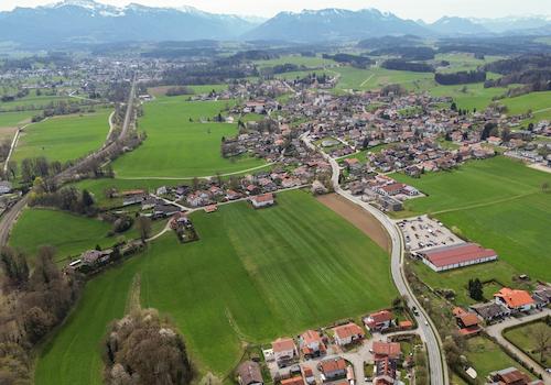 Blick über Rimsting