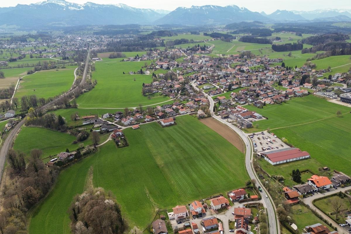 Blick über Rimsting