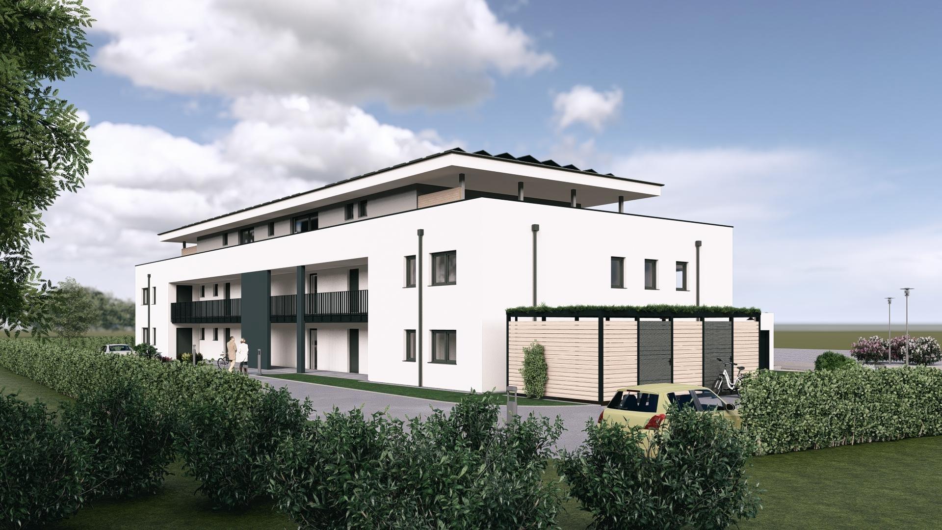 Ansicht von Nord-West