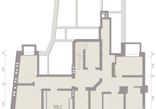 Grundriss Kellergeschoss Nr. 11