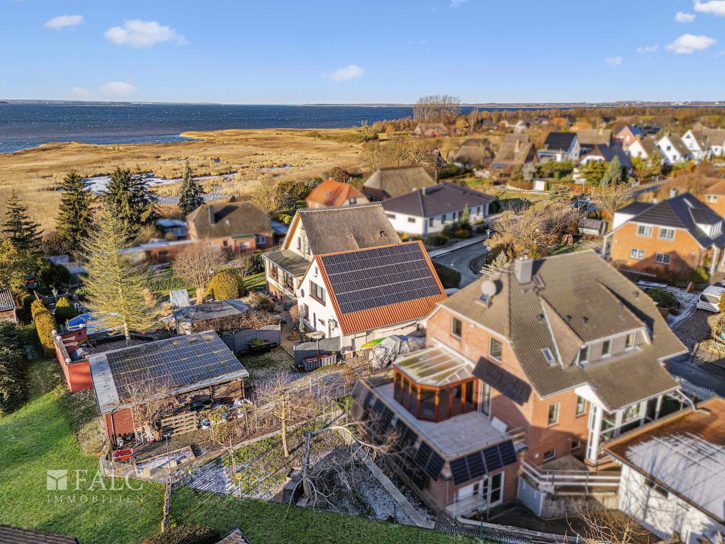 Blick auf die Bucht
