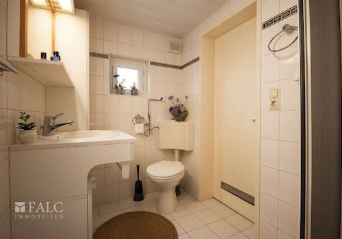 Badezimmer der Ferienwohnung