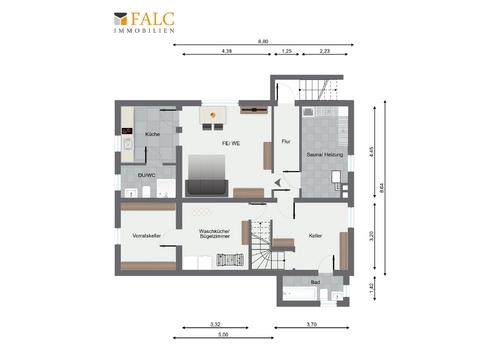 Kellergeschoss Haupthaus