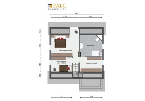 Dachgeschoss Haupthaus