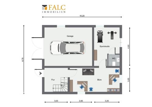 Erdgeschoss Nebenhaus
