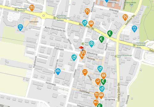 Geolyzer Kartenausschnitt