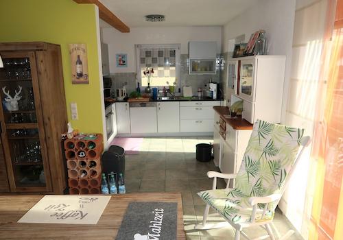 Blick in die offene Küche 2