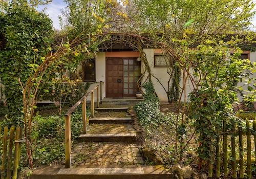 Garten mit Eingang von norden