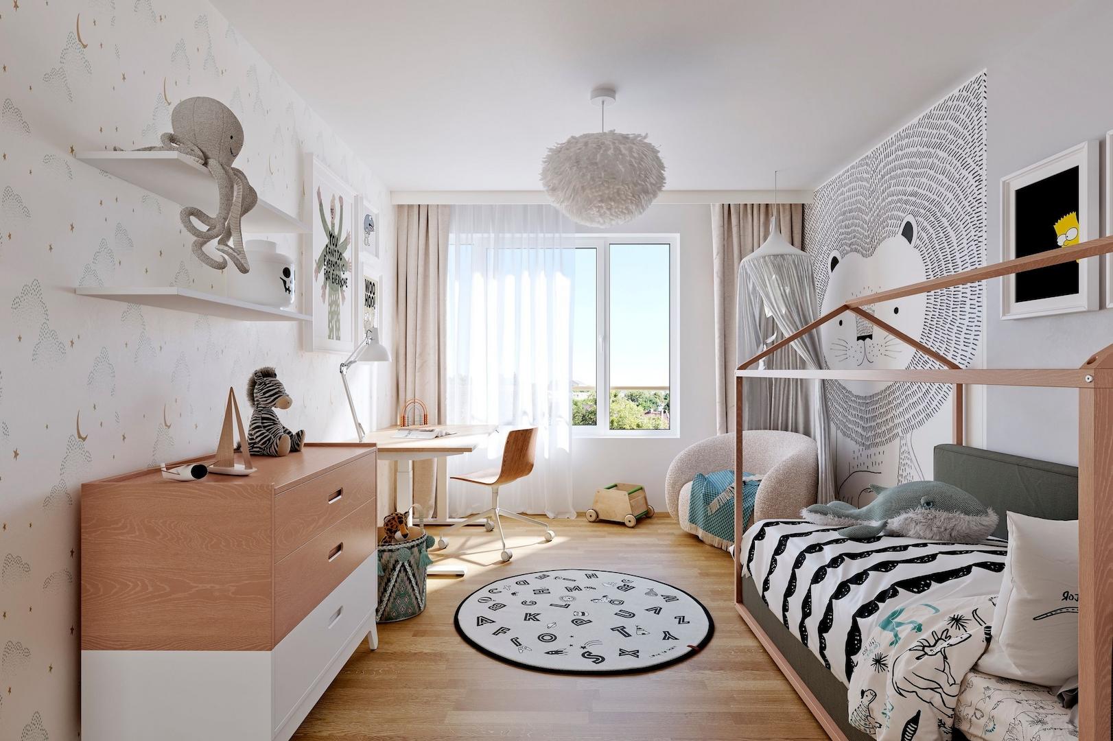 Modernes Kinderzimmer