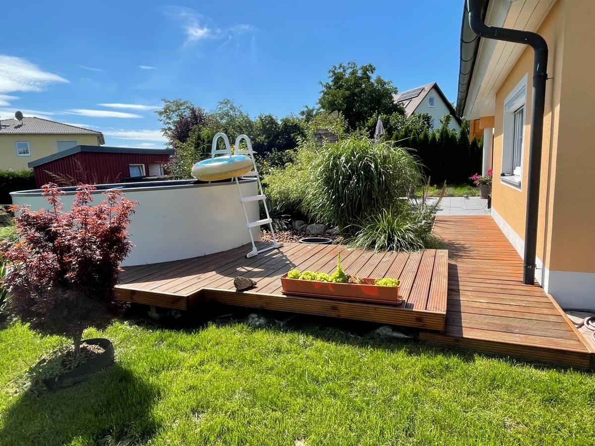 Garten mit Pool
