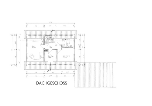 Grundriss Dachgeschoss