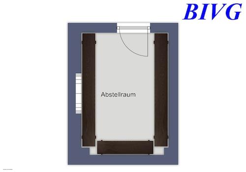 Grundriss Abstellraum