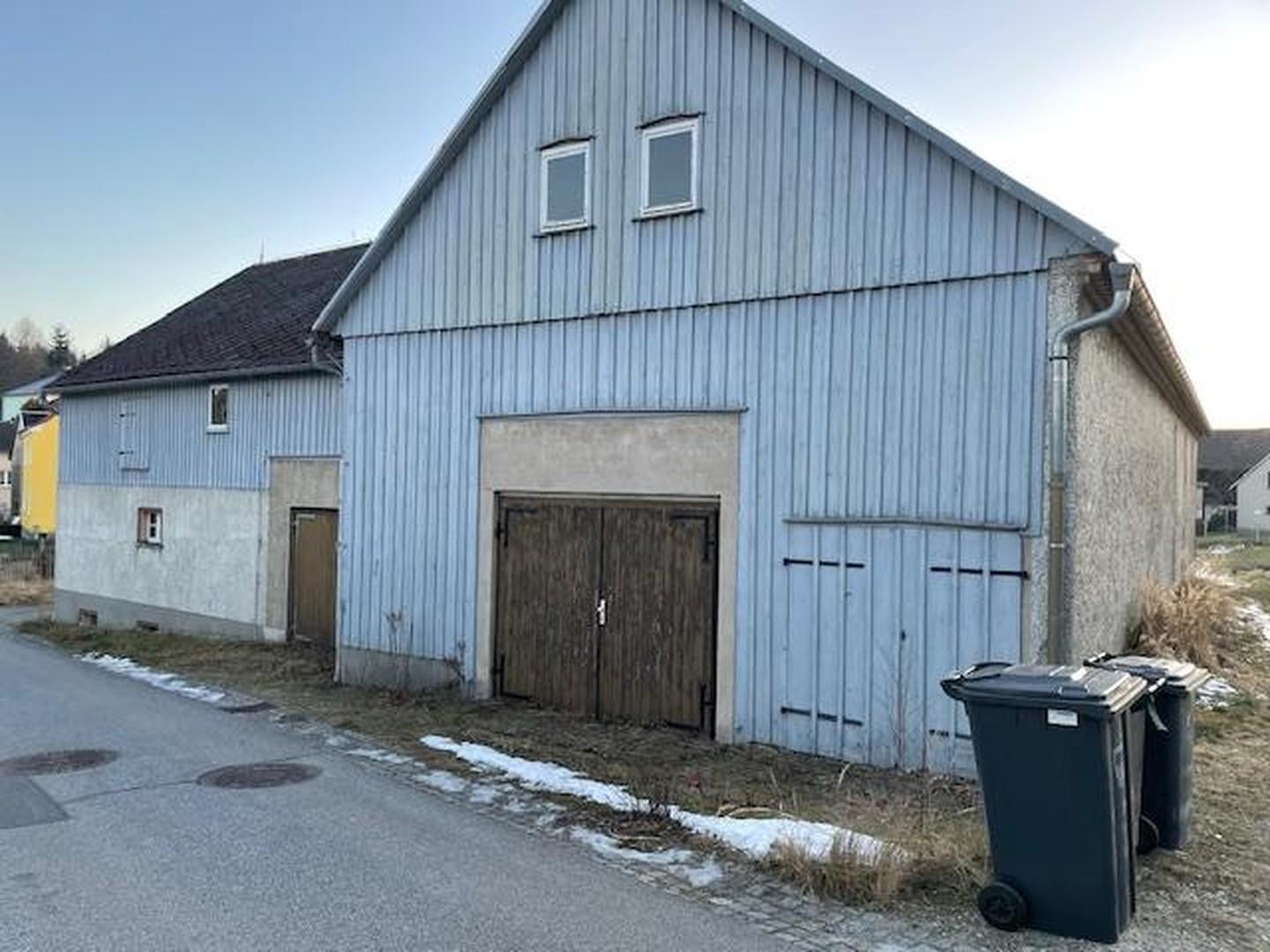 großer Scheunenanbau