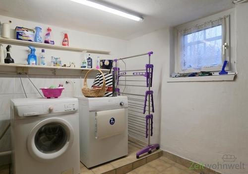 Waschmaschine und Trockner