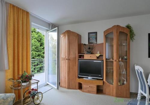 Blick zum Balkonausgang