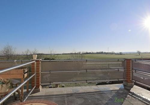 Balkonausblick im Februar