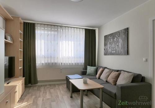 Blick ins Wohnzimmer