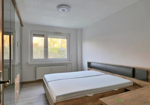 Blick ins Schlafzimmer