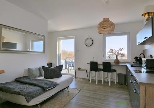 Balkonausgang neben der Küche