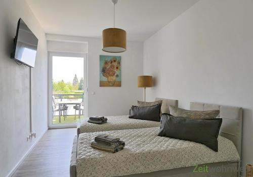 Blick ins hintere Schlafzimmer