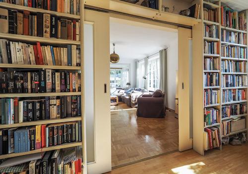 Verbindungstür zum Wohnzimmer
